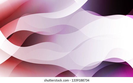 Abstract Wavy Background. For Creative Templates, Cards, Color Covers Set. Vector Illustration.