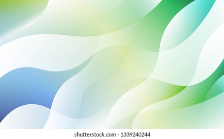 Abstract Wavy Background. For Creative Templates, Cards, Color Covers Set. Vector Illustration.