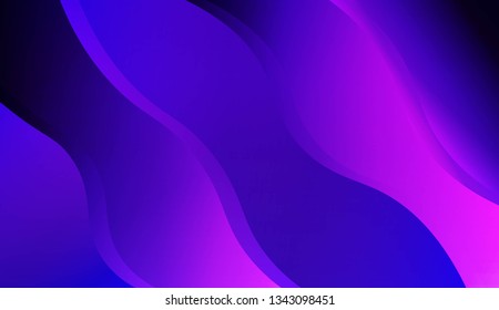 Abstract Wavy Background. For Creative Templates, Cards, Color Covers Set. Vector Illustration.