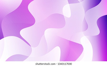Abstract Wavy Background. For Creative Templates, Cards, Color Covers Set. Vector Illustration.