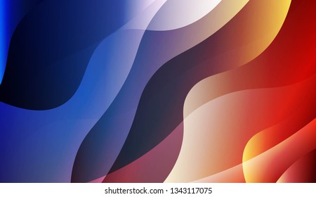 Abstract Wavy Background. For Creative Templates, Cards, Color Covers Set. Vector Illustration.