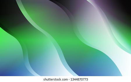 Abstract Wavy Background. For Creative Templates, Cards, Color Covers Set. Vector Illustration.