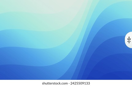 Abstrakter wellenförmiger Hintergrund mit Kurvenlinien. Konzept der Deckung mit dynamischer Wirkung. Vektor-Illustration für Design. 