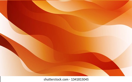Abstract Wavy Background. Design For Cover Page, Poster, Banner Of Websites. Vector Illustration with Color Gradient.