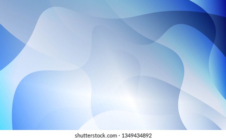 Abstract Wavy Background. Design For Cover Page, Poster, Banner Of Websites. Vector Illustration with Color Gradient