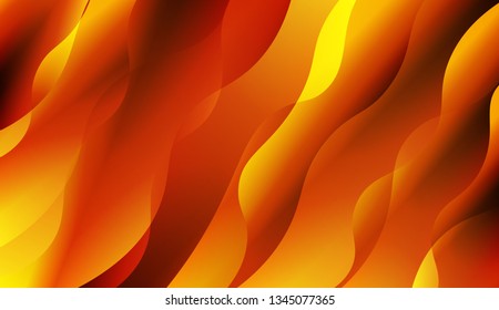 Abstract Wavy Background. For Design Flyer, Banner, Landing Page. Vector Illustration with Color Gradient.