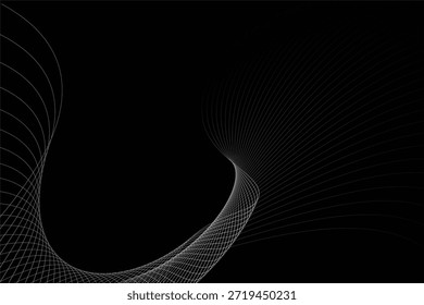 Abstractas diseño de fondo ondulado de alta calidad