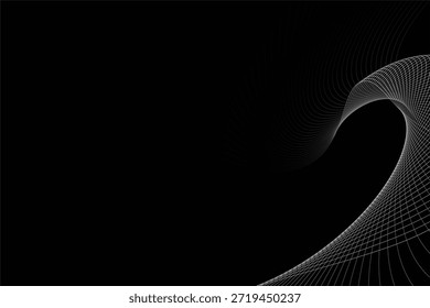 Abstractas diseño de fondo ondulado de alta calidad