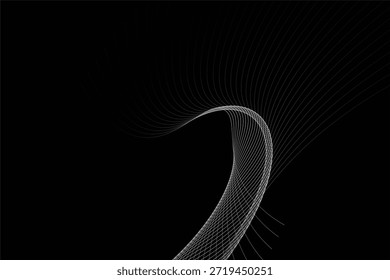 Abstractas diseño de fondo ondulado de alta calidad