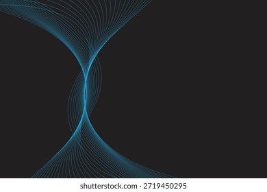 Abstractas diseño de fondo ondulado de alta calidad