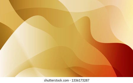 Abstract Wavy Background. For Design, Presentation, Business. Vector Illustration with Color Gradient