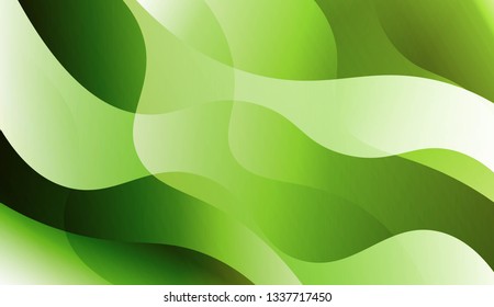Abstract Wavy Background. For Design, Presentation, Business. Vector Illustration with Color Gradient