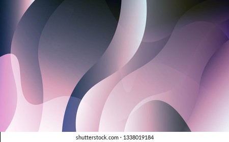 Abstract Wavy Background. For Design, Presentation, Business. Vector Illustration with Color Gradient