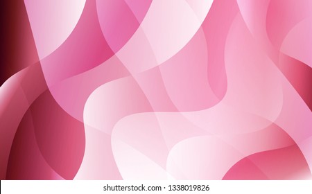 Abstract Wavy Background. For Design, Presentation, Business. Vector Illustration with Color Gradient