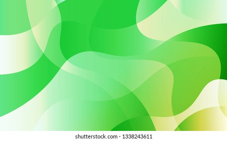 Abstract Wavy Background. For Design, Presentation, Business. Vector Illustration with Color Gradient