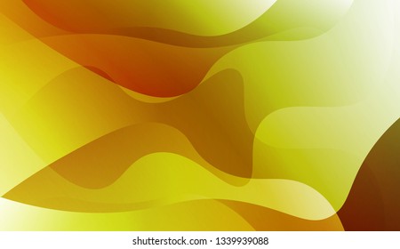 Abstract Wavy Background. For Design, Presentation, Business. Vector Illustration with Color Gradient