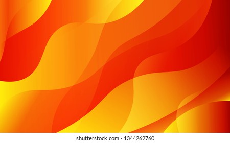 Abstract Wavy Background. For Design, Presentation, Business. Vector Illustration with Color Gradient