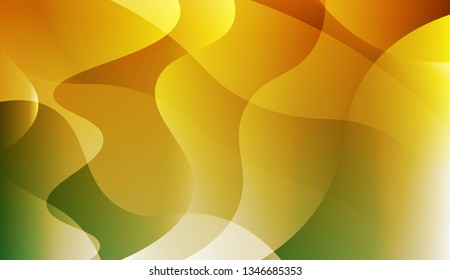 Abstract Wavy Background. For Design, Presentation, Business. Vector Illustration with Color Gradient