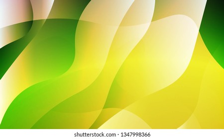 Abstract Wavy Background. For Design, Presentation, Business. Vector Illustration with Color Gradient