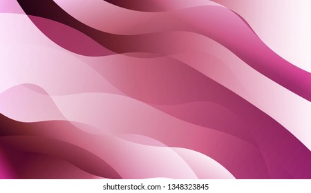 Abstract Wavy Background. For Design, Presentation, Business. Vector Illustration with Color Gradient