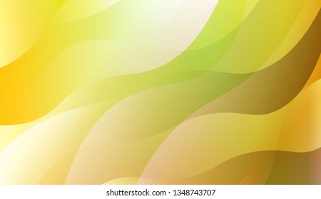 Abstract Wavy Background. For Design, Presentation, Business. Vector Illustration with Color Gradient