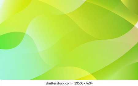 Abstract Wavy Background. For Design, Presentation, Business. Vector Illustration with Color Gradient