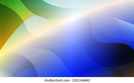 Abstract Wavy Background. For Design, Presentation, Business. Vector Illustration with Color Gradient