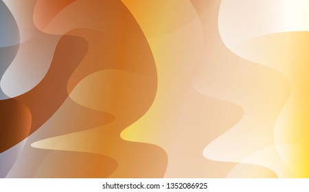 Abstract Wavy Background. For Design, Presentation, Business. Vector Illustration with Color Gradient