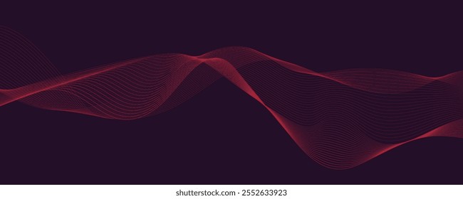 Plantilla de diseño de fondo ondulado Abstractas