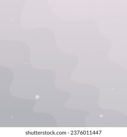 Abstract Wavy Background With Dots Pastel Vector