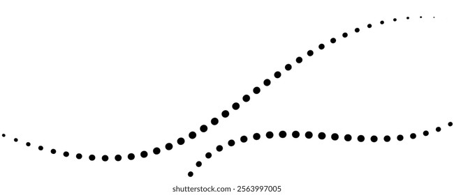 abstract wavy background. dotted wave