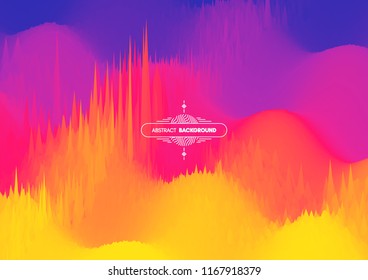 Abstract wavy background. Dynamic effect. Vector illustration. Can be used for advertising, marketing, presentation.