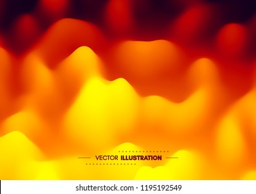 Abstract wavy background. Dynamic effect. Vector illustration. Can be used for advertising, marketing, presentation.