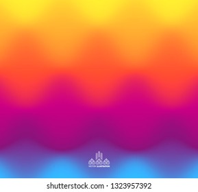 Abstract wavy background with dynamic effect. Vector illustration. Can be used for advertising, marketing, presentation.