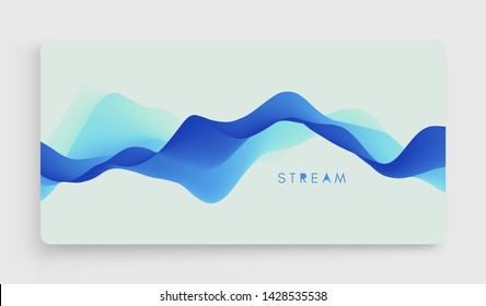Abstract wavy background with dynamic effect. Motion vector illustration. Can be used for advertising, marketing, presentation.