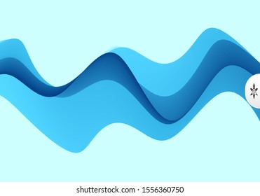 Abstract wavy background with dynamic effect. Motion vector illustration. Can be used for advertising, marketing, presentation.