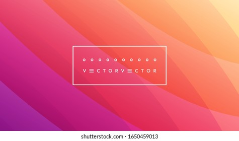 Abstract wavy background with dynamic effect. Modern screen design for mobile app and web. 3d vector illustration for brochure, banner, flyer or presentation.