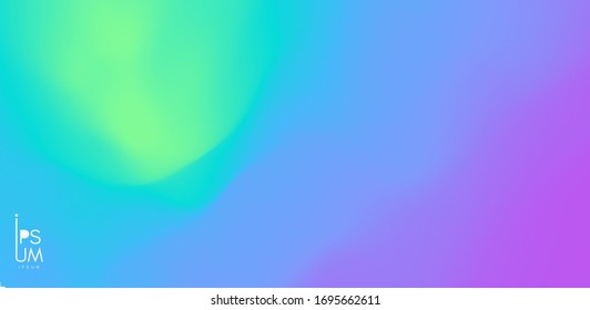 Abstract wavy background with dynamic effect. Color gradients for design. Vector Illustration.