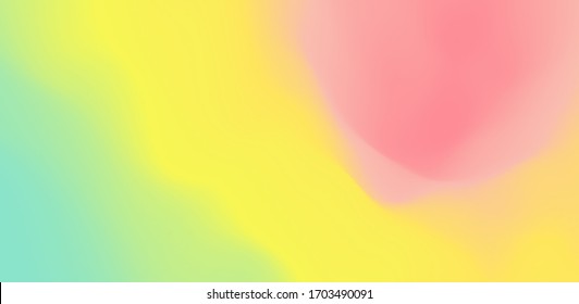 Abstract wavy background with dynamic effect. Color gradients for design. Vector Illustration.