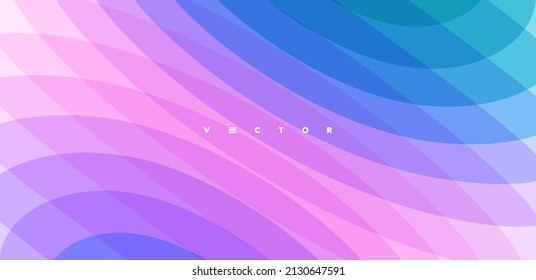 Abstract wavy background with dynamic effect. Modern screen design for mobile app and web. 3d vector illustration for brochure, banner, flyer or presentation.