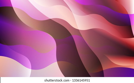 Abstract Wavy Background. For Elegant Pattern Cover Book. Vector Illustration with Color Gradient.