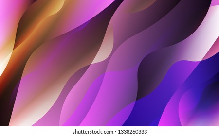 Abstract Wavy Background. For Elegant Pattern Cover Book. Vector Illustration with Color Gradient.