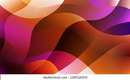 Abstract Wavy Background. For Elegant Pattern Cover Book. Vector Illustration with Color Gradient.
