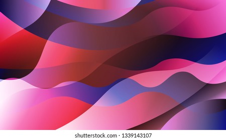 Abstract Wavy Background. For Elegant Pattern Cover Book. Vector Illustration with Color Gradient.