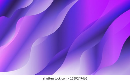 Abstract Wavy Background. For Elegant Pattern Cover Book. Vector Illustration with Color Gradient.