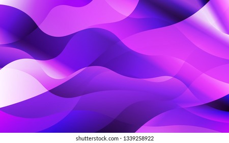 Abstract Wavy Background. For Elegant Pattern Cover Book. Vector Illustration with Color Gradient.