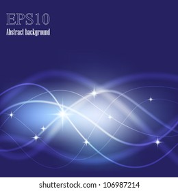 Abstract wavy background. EPS10 vector format