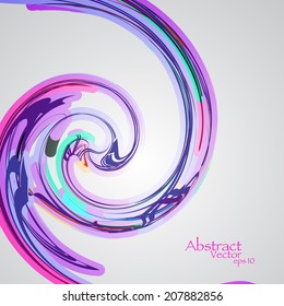 Abstract wavy background eps10, vector elegant wave