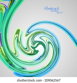 Abstract wavy background eps10, vector elegant wave