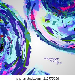 Abstract wavy background eps10, vector elegant wave